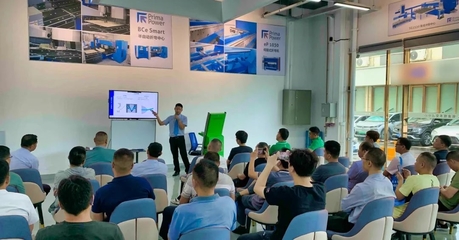 現(xiàn)場(chǎng)回顧 | 更高質(zhì)量、更高效率的鈑金加工解決方案技術(shù)交流